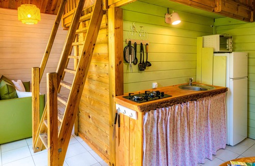 La Salvetat-sur-Agout Cabina | Cabin in the woods, breathtaking view of the Monts de Lacaune