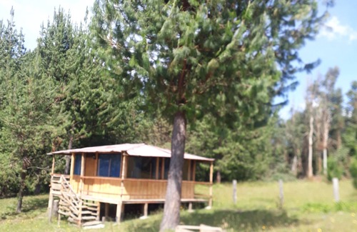 Arcabuco Cabina | cabaña rodeada de la nuraleza