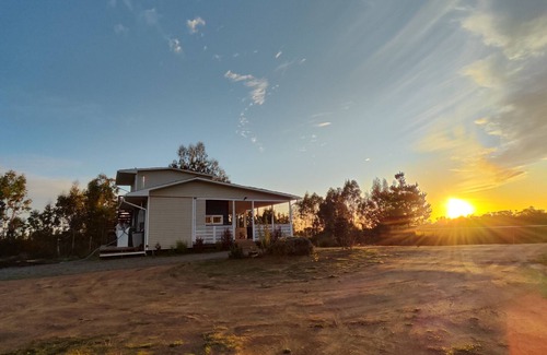 Vina del Mar Apartamento | Cabin with stove and tub in the heart of nature!