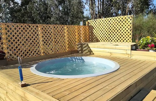 Vina del Mar Apartamento | Cabin with stove and tub in the heart of nature!