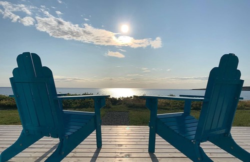 Cheticamp Casa | Villa de clase ejecutiva de 2 dormitorios con vista al mar llena de comodidades modernas