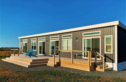 Cheticamp Casa | Villa de clase ejecutiva de 2 dormitorios con vista al mar llena de comodidades modernas