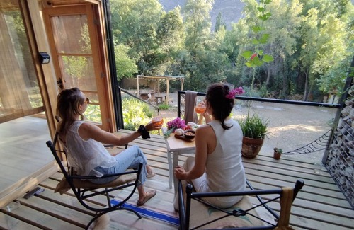 San Alfonso Cabina | Cajón del maipo Casa clara