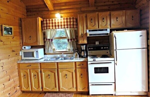 Margaree Forks Cabaña | Cajun Cedar Log Cottages 2 hab. - Cape Breton Unit1