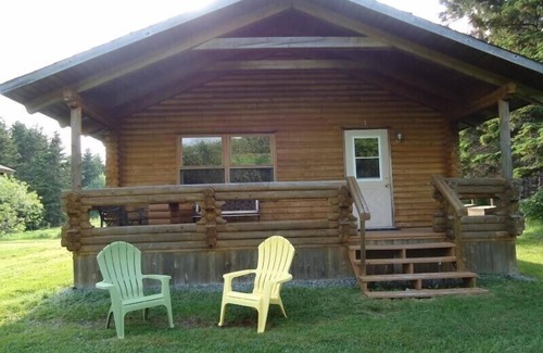 Margaree Forks Cabaña | Cajun Cedar Log Cottages 2 hab. - Cape Breton Unit1