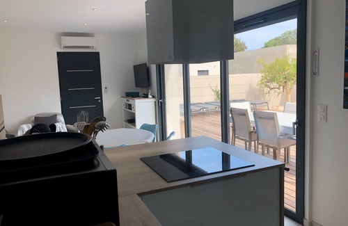 Lecci Casa | Cala Rossa: encanto MT **** + Calidad / Precio - Piscina privada climatizada-Aire acondicionado- WIFI