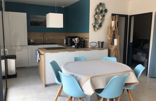 Lecci Casa | Cala Rossa: encanto MT **** + Calidad / Precio - Piscina privada climatizada-Aire acondicionado- WIFI