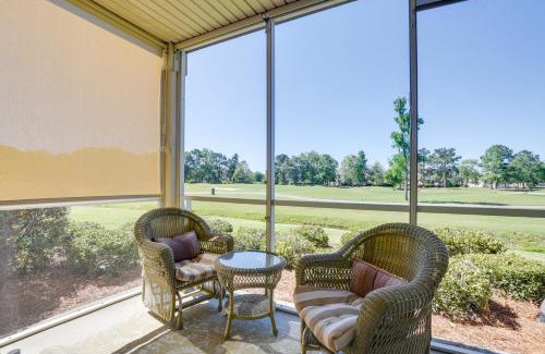Calabash Apartamento | Calabash Condo with Patio and Golf Course Views!