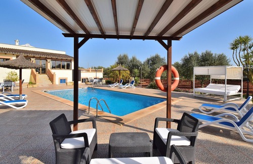 Ariany Villa | Calderitx 253 fantástica finca con piscina privada, zona infantil, barbacoa y terraza