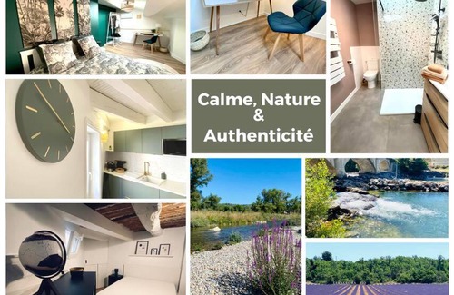 Vinon-sur-Verdon Apartamento | Calme - Center - WiFi - Clim - Verdon 300m - Parking