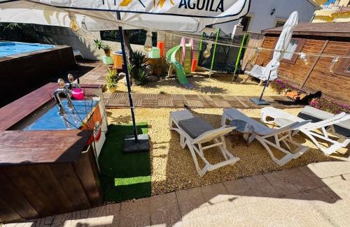 La Canuta Casa | Calpe chalet privado piscina a 5min de la playa y centro jacuzzi barbacoa wifi aire