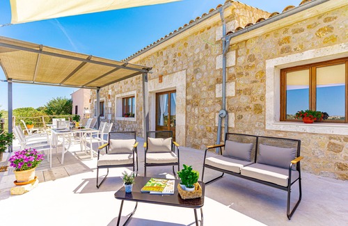 Sineu Cabaña | CALUIX para 8 , sol y relax en la naturaleza in Mallorca