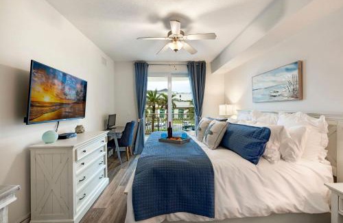 Panama City Beach Casa | Calypso 3 New Relax Unwind Luxury PCB next to Pier Park 3 Bed 2 Bath Pool Hot Tub Tikki bar