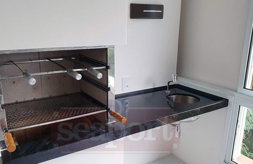 Sao Sebastiao Apartamento | Camburyzinho, gated community 3 suites, panoramic views and privacy.