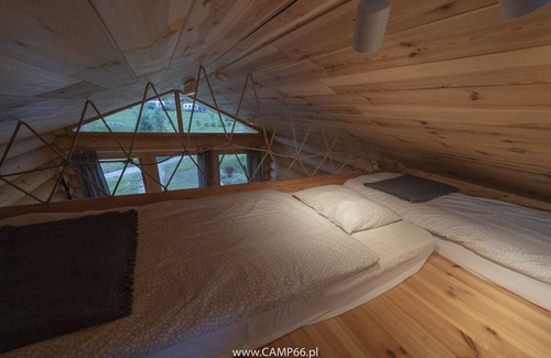 Sciegny Casa | Camp66 - Drewniane domki z bali z widokiem na Śnieżke
