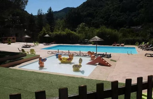 Les Ollieres-sur-Eyrieux Casa | Camping Le Mas De Champel **** - Mobile Home Standard 3 rooms 4 people