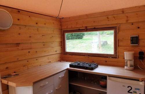 Saint-Vincent-de-Durfort Casa | Camping Coeur d'Ardèche *** - 3 habitaciones Cabaña 4 personas sin baños