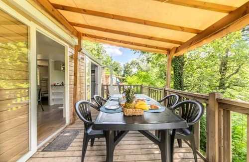 Saint-Vincent-de-Durfort Casa | Camping Coeur d'Ardèche *** - Comfort Cottage 3 habitaciones 5/7 personas