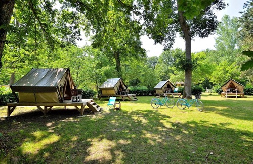 Combreux Casa | Camping Étang de la Vallée*** - Nature Lodge 3 rooms 4 people Without sanitary facilities