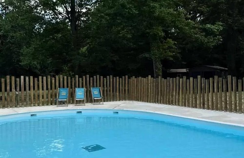 Combreux Casa | Camping Étang de la Vallée*** - Nature Lodge 3 rooms 4 people Without sanitary facilities