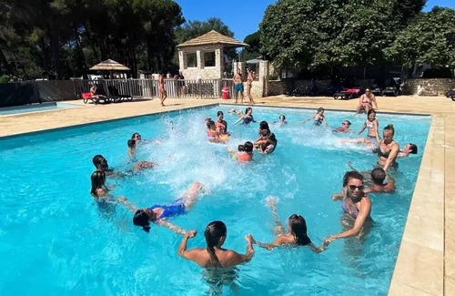 Bonifacio Casa | Campo Di Liccia Campsite *** - Bungalow de lona de 3 habitaciones para 4 personas