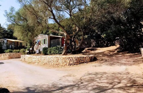 Bonifacio Casa | Campo Di Liccia Campsite *** - Bungalow de lona de 3 habitaciones para 4 personas