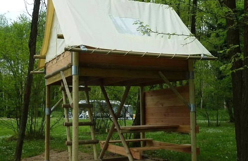 Cormoranche-sur-Saone Casa | Camping **** du Lac - Situada Carpa 1 dormitorio 2 Personas