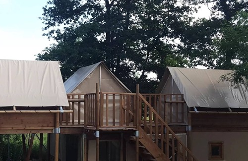 Cormoranche-sur-Saone Casa | Camping du Lac **** - Shack Situada 4 Habitaciones 6 Personas