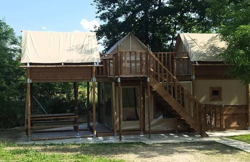 Cormoranche-sur-Saone Casa | Camping **** du Lac - Casa móvil Titania 4 Habitaciones 6 Personas