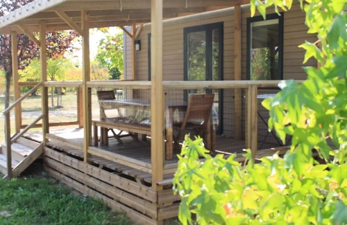 Le Temple-sur-Lot Casa | Camping du Bosc *** - Mobile-home Premium (2019) 6 persons