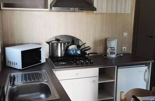 Saint-Michel-Chef-Chef Chalet De Esquí | Camping du Bord de Mer *** - Eco chalet 1 bedroom + terrace 2 people