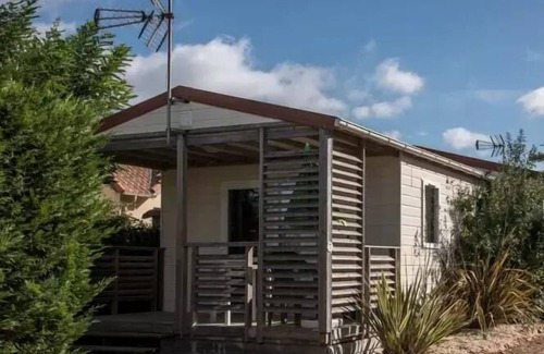 Saint-Michel-Chef-Chef Chalet De Esquí | Camping du Bord de Mer *** - Eco chalet 1 bedroom + terrace 2 people