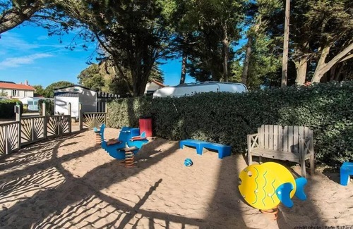 Saint-Michel-Chef-Chef Casa | Camping du Bord de Mer *** - Comfort mobile home 1 bedroom + terrace - Sea View 2 people