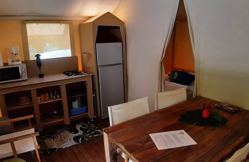 Arlebosc Casa | Camping du Viaduc*** - Jungle Lodge 3 Rooms 5/7 People Without sanitary facilities
