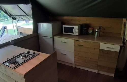 Arlebosc Casa | Camping du Viaduc ** - Tienda de campaña Kibo 3 habitaciones 5 personas