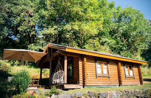Ayzac-Ost Chalet De Esquí | Camping ecovillage SOLEIL DU PIBESTE **** - Chalet des MARMOTTES - 2 bedrooms = sheets + towels + cleaning for 4 people
