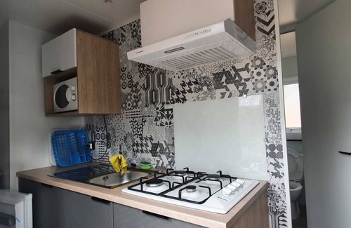 Estavar Casa | Camping Enclave Mobil-Home "NARCISSE" 4pers