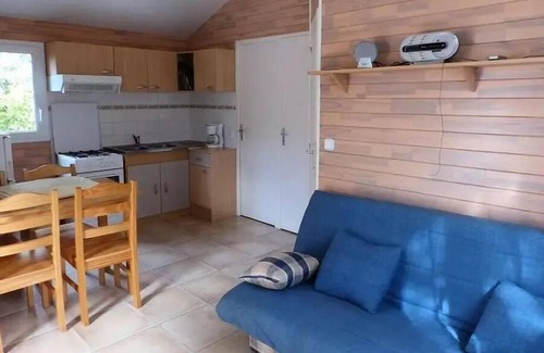 Brousses-et-Villaret Chalet De Esquí | Camping Le Martinet Rouge *** - Chalet 3 Habitaciones 6 Personas