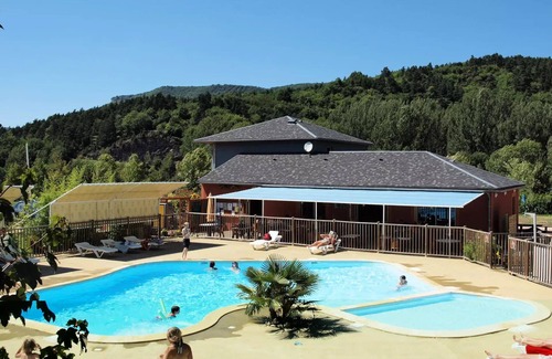Saint-Jean-du-Bruel Casa | Camping Flower La Dourbie **** - Mobile home St Guiral 3 rooms 4 people