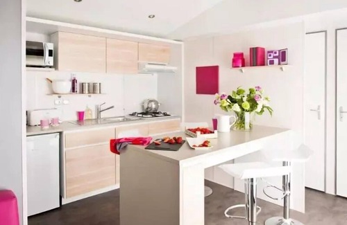 Anneyron Casa | Camping Flower la Châtaigneraie**** - Premium 3-room mobile home for 4/6 people
