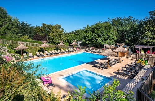 Anneyron Casa | Camping Flower la Châtaigneraie**** - Bungalow Funflower 3 rooms 4/6 people Without Sanitary