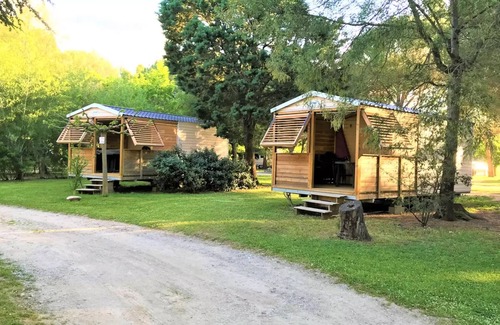 Saint-Jean-Pla-de-Corts Casa | Camping les Casteillets*** - Mobile home Vacanciale 3 rooms 4 people Without Toilets