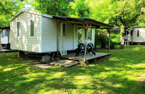 Carennac Casa | Camping l'Eau Vive **** - cabaña de la familia 4 Habitaciones 6 Personas