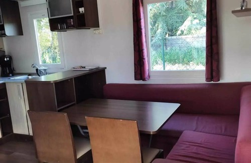 Massillargues-Attuech Casa | Camping l'Olivier *** - Mobile Home Luxe 3 Habitaciones 4 personas