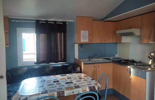 Massillargues-Attuech Casa | Camping l'Olivier *** - Casa móvil 4 Habitaciones 6 Personas