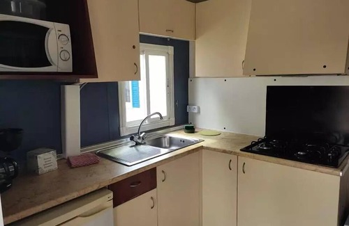 Massillargues-Attuech Casa | Camping l'Olivier *** - Casa móvil 3 piezas 3 personas