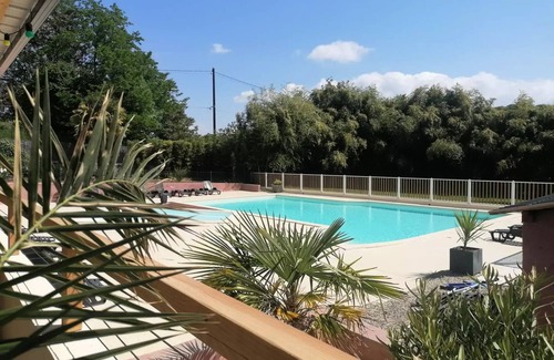 Saint-Gaultier Chalet De Esquí | Camping L'Oasis du Berry **** - Chalet PREMIUM (arrival Saturday) 5 people