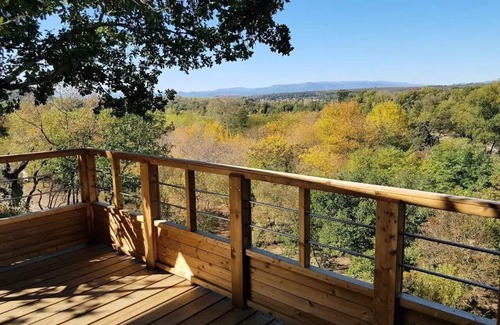 Ruoms Chalet De Esquí | Camping la Chapouliere **** - chalet de madera 3 piezas 4 personas