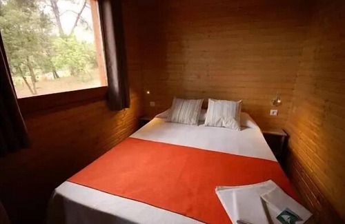 La Tremblade Chalet De Esquí | Camping La Clairière**** - Premium 3-room chalet for 4 people, air-conditioned + TV