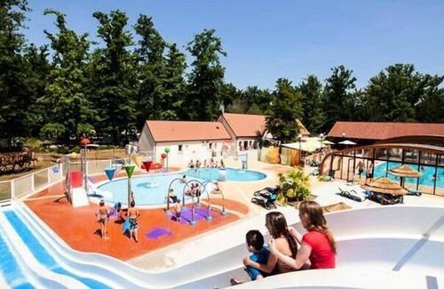 Cande-sur-Beuvron Casa | Camping La Grande Tortue***** - Cozy 3-room Mobile Home 5 adults + 1 child under 12 years old